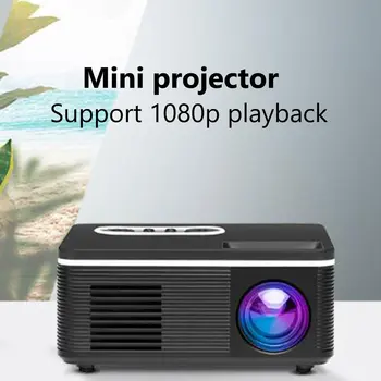 

S361 Portable Mini LED Projector 320x240 Pixels 600Lumens Projector Home Media Player Built-in Speaker Support Multi-Languauge