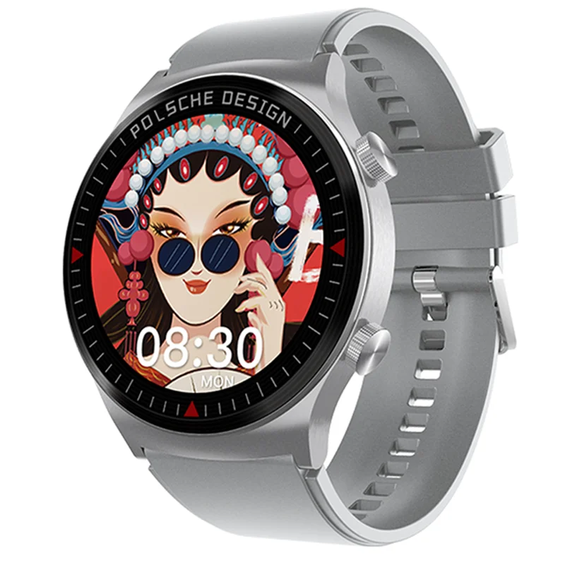 Smart Watch HW26 AMOLED Display Men Sport Clock Bluetooth Make Call Music Play Wristband Heart Rate Monitor Women Smartwatch 