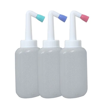 

Empty Portable Travel Hand Held Bidet Sprayer Bottle Cleaner Washing 400ml Removable Nozzle Design Portable Bidet