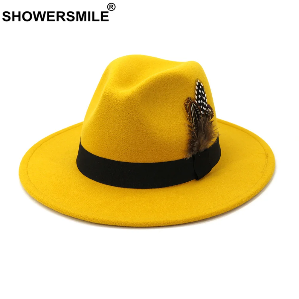 Wool Vintagetrilby Felt Fedora Hat 