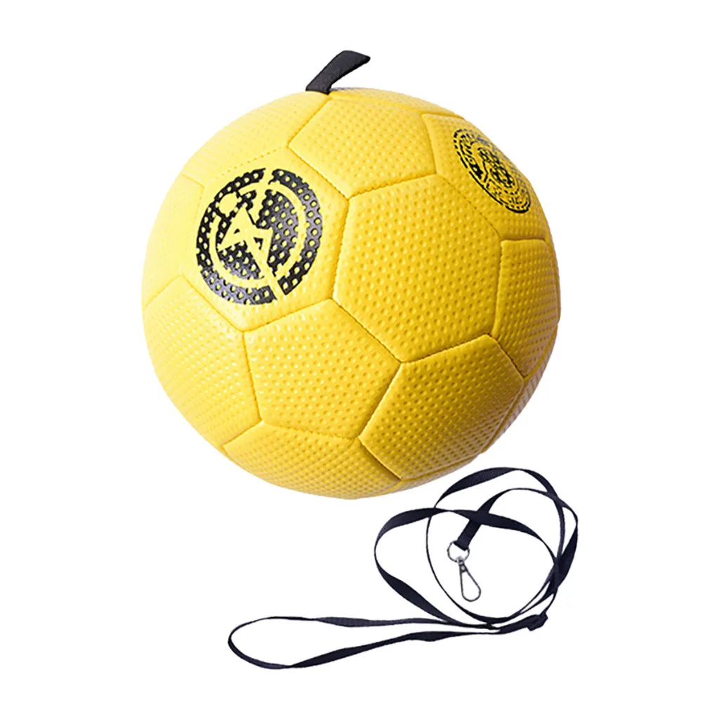 Football Kick Trainer Soccer Training Aids Hands Free Throw Solo Practice Control Skills Adjustable equipment ball accesorios | Спорт и