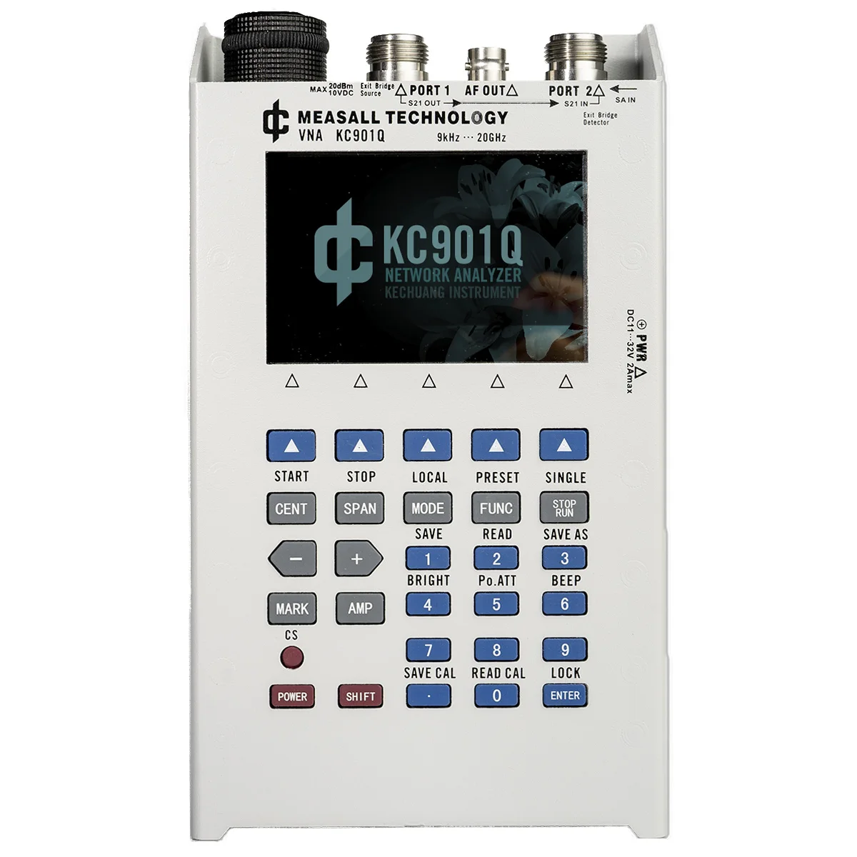 Мультиметр KC901Q анализирующий сетевой векторный тестер Портативный RF 20 ГГц без