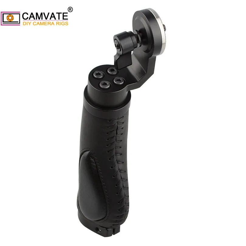CAMVATE 2 шт. кожаные ручки для камеры со стандартной розеткой ARRI (Резьба M6) DSLR