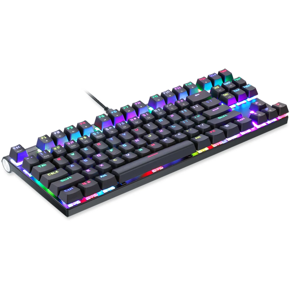 MOTOSPEED CK101 Mechanical Gaming Keyboard Keyboards 87 Keys Backlight Keyboard High-sensitivity for Computer Gamer Russian