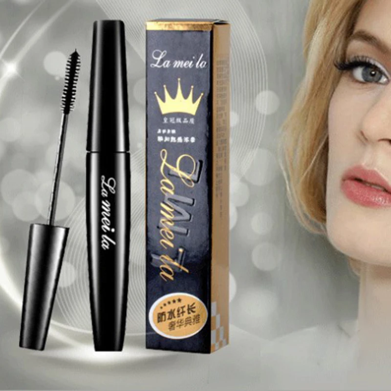 Lameila Makeup Mascara thick waterproof and not blooming for 1pc |