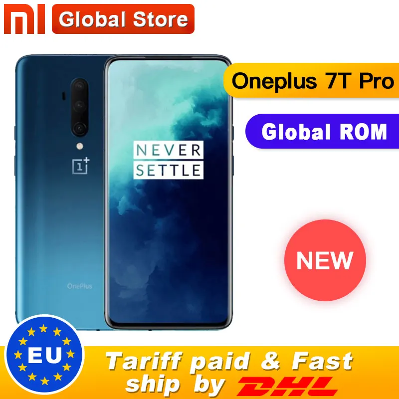 Новинка, смартфон OnePlus 7T Pro с глобальной прошивкой, 8 ГБ, 12 Гб ОЗУ, 256 Гб ПЗУ, Snapdragon 855 Plus, экран 6,67 дюйма, AMOLED, 90 Гц, камера 48 МП, 4085 мА