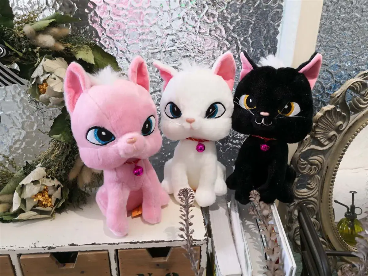 Милая кукла в виде котенка, котенка, плюшевая игрушка, Розовая кошка, кукла, праздничный подарок на день рождения для девочек, украшение дома