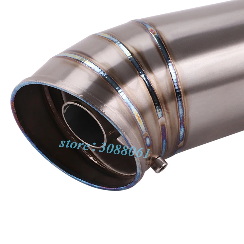 Универсальный мотоцикл Akrapovic GP выхлопной Escape модифицированный титановый сплав глушитель дБ убийца глушитель для Ninja 400 R25 Z900 ATV