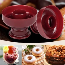 6pcsDonut Mold Dessert Doughnut Donut Maker Cutter DIY Cake Mould Fondant Decor Food Bakery Baking Tools Kitchen Gadget Bakeware