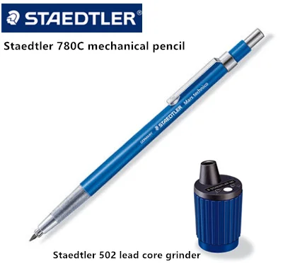 Staedtler 780c Mars 2 0mm Technico Automatic Mechanical Pencil 502 Lead Sharpener Rotary Action Pointer Tub Set Mechanical Pencils Aliexpress