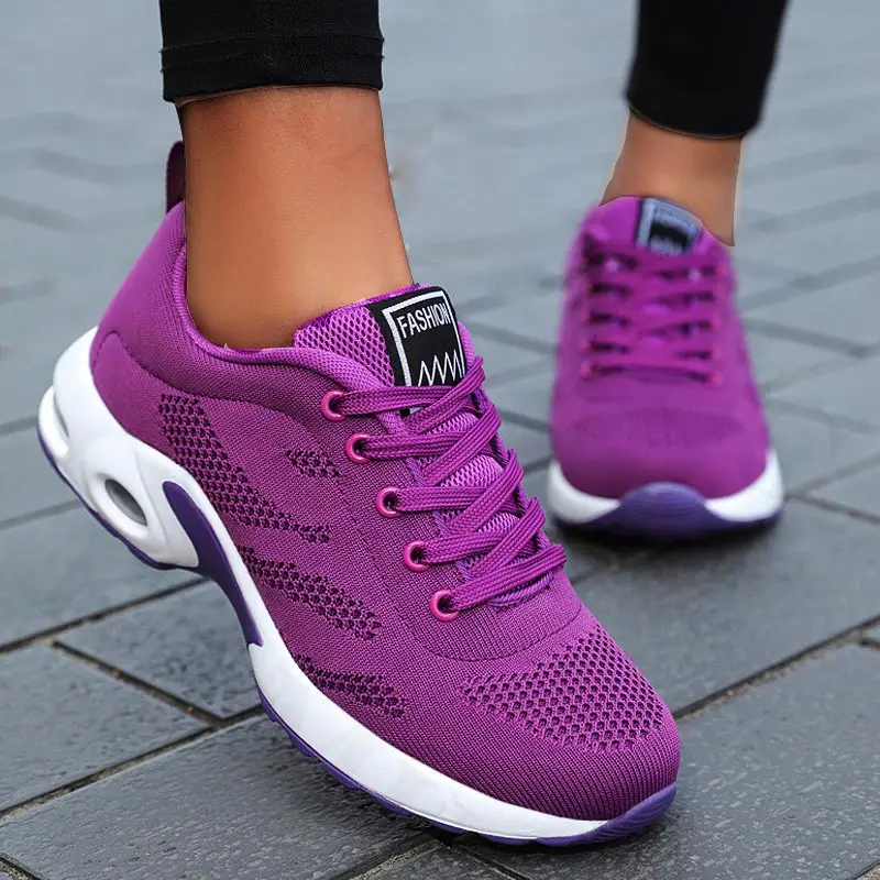 Big Size Zomer Air Matras Platform Sneakers Vrouwen Sport Schoenen Merken  Loopschoenen Vrouw Mand Sport Paars Gym GMB 2755|Hardloop Schoenen| -  AliExpress