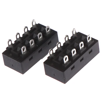 

2pcs 12A 250V 3 Position 8 Pin Toggle Slide Switches LQ-103H Hair Dryer Switches