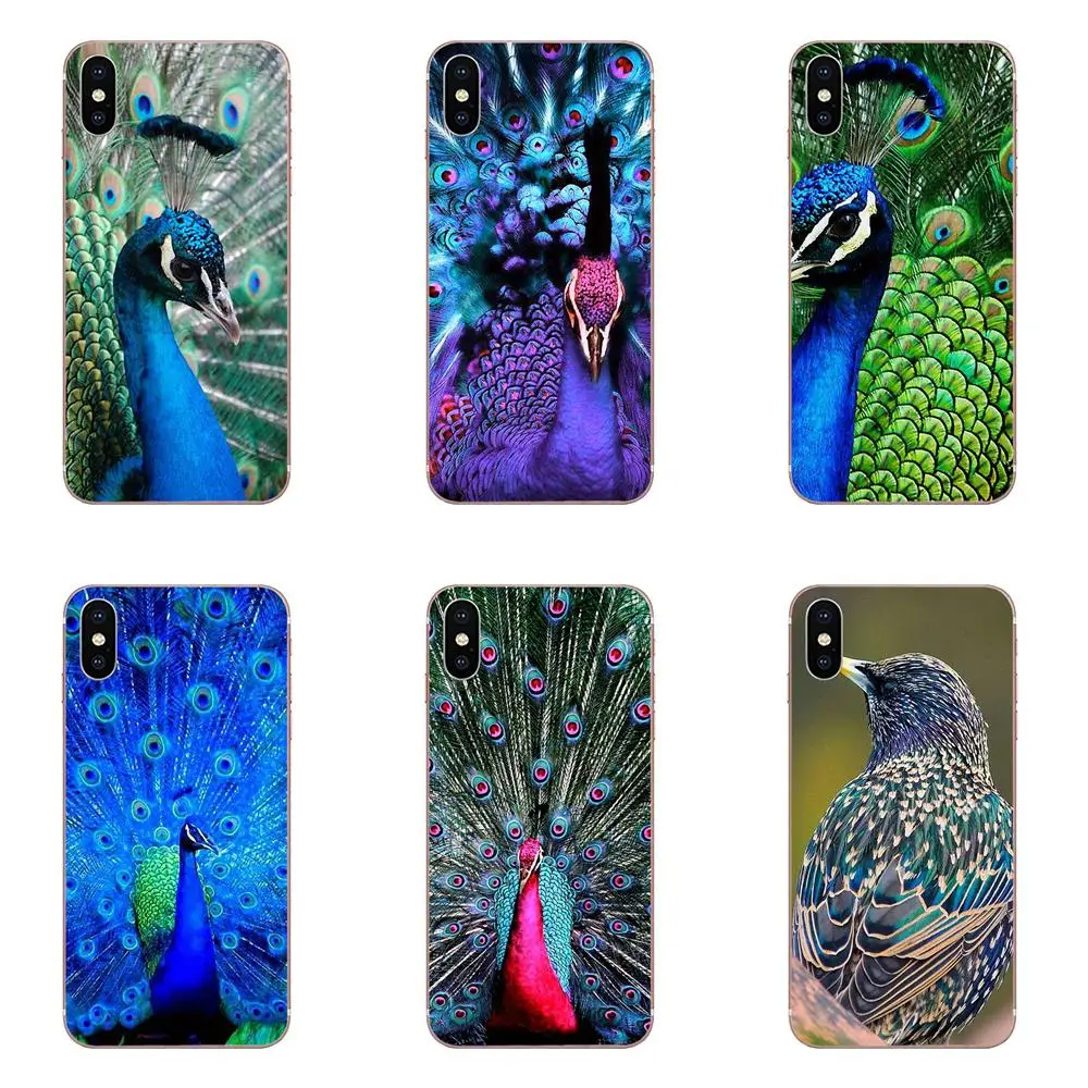 Потрясающий визуальный чехол King Peacock для Galaxy Grand A3 A5 A7 A8 A9 A9S On5 On7 Plus Pro Star 2015 2016 2017 2018
