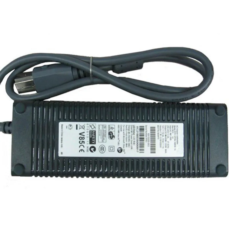 EU Plug AC Adapter Charger Power Supply Cable Cord 200-240V for Microsoft Xbox 360 Console Replacement Game Console Power Cord