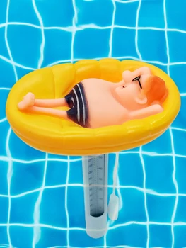 

Floating Pool Thermometer Large Size Durable Thermometer With String For Swimming Pools Hot Tub Spa