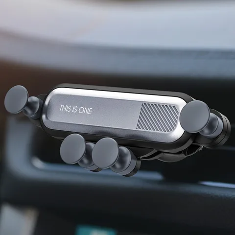 Car Phone Holder Air Vent Mount Mobile GPS Support Smartphone Stand For iPhone 12 Pro Huawei Samsung Xiaomi Redmi