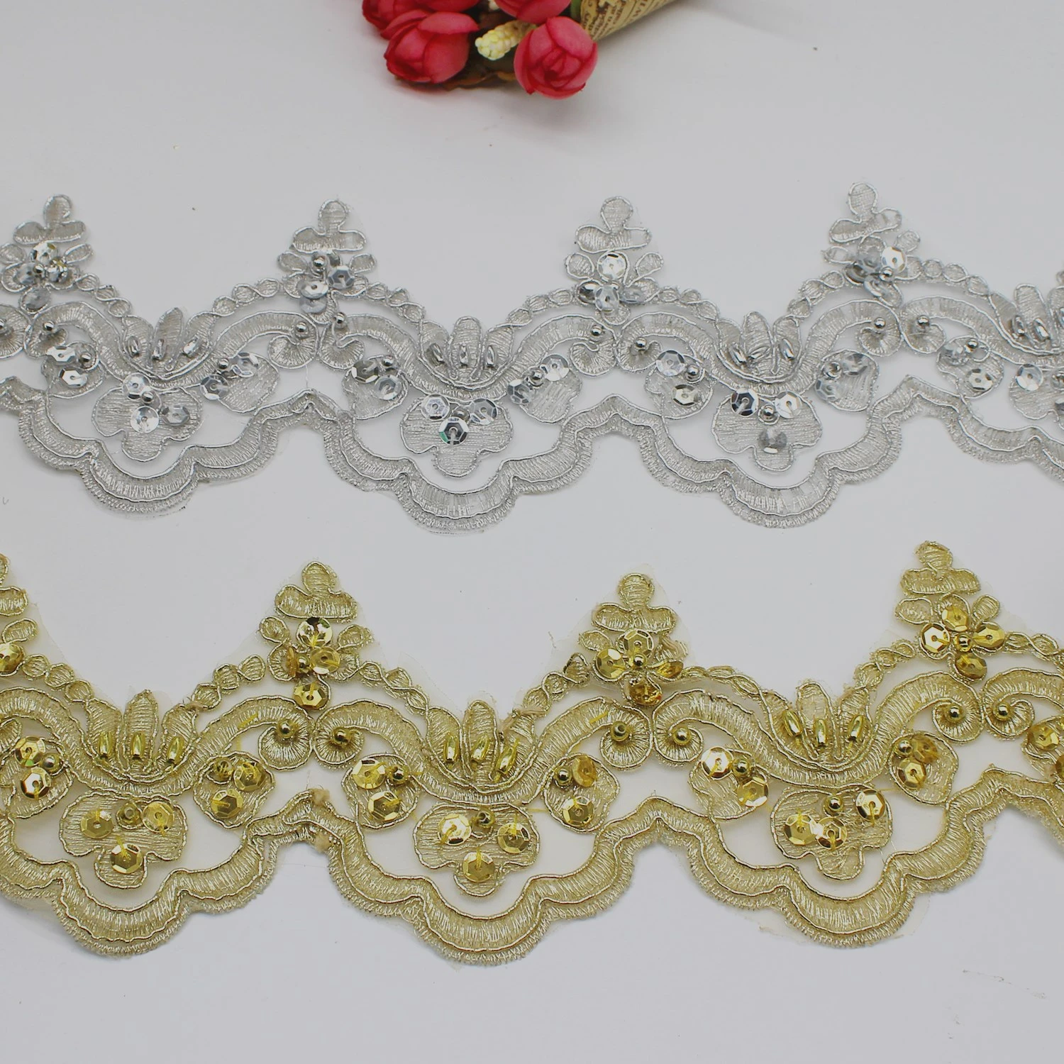 wedding lace applique