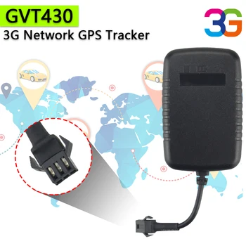

3G WCDMA GPS Tracker GVT430 Personal Tracker Car Locator Real Time Tracking External Power Cut Off Tracker with Over Speed Alarm
