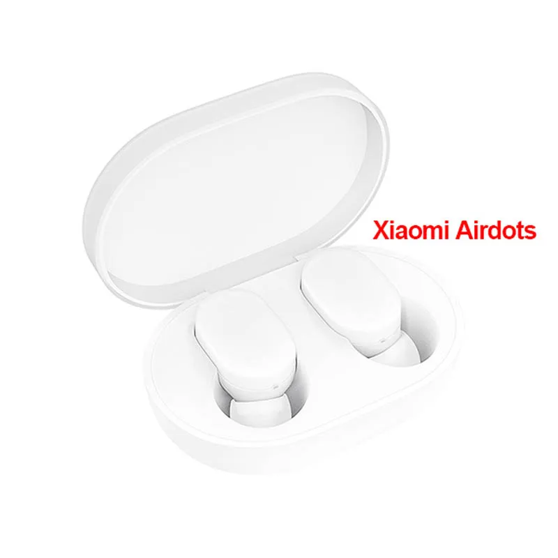 Xiaomi mi AirDots TWS Bluetooth наушники беспроводные наушники-вкладыши наушники гарнитура с mi c и зарядной док-станцией Молодежная версия - Цвет: Xiaomi airdots