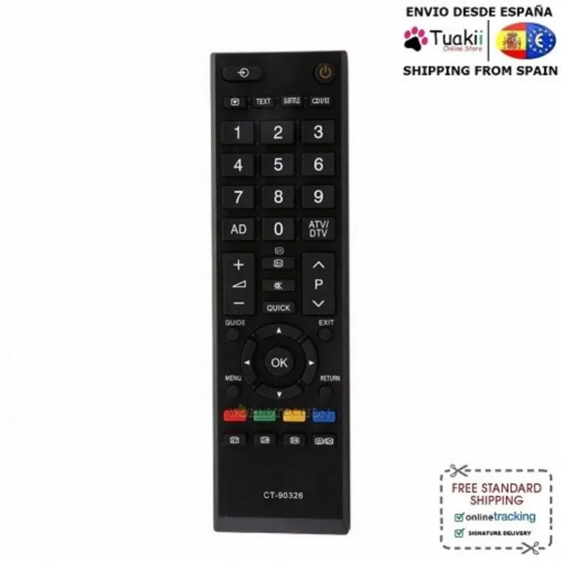 ТВ-Телевизор с дистанционным управлением для Toshiba CT-90326 Q2Q9 | Электроника