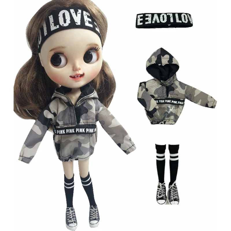 Кукольная одежда, классные ветровки с длинными рукавами для OB24, azone, 1/6bjd, Blyth брюки для кукла 1/6 аксессуары