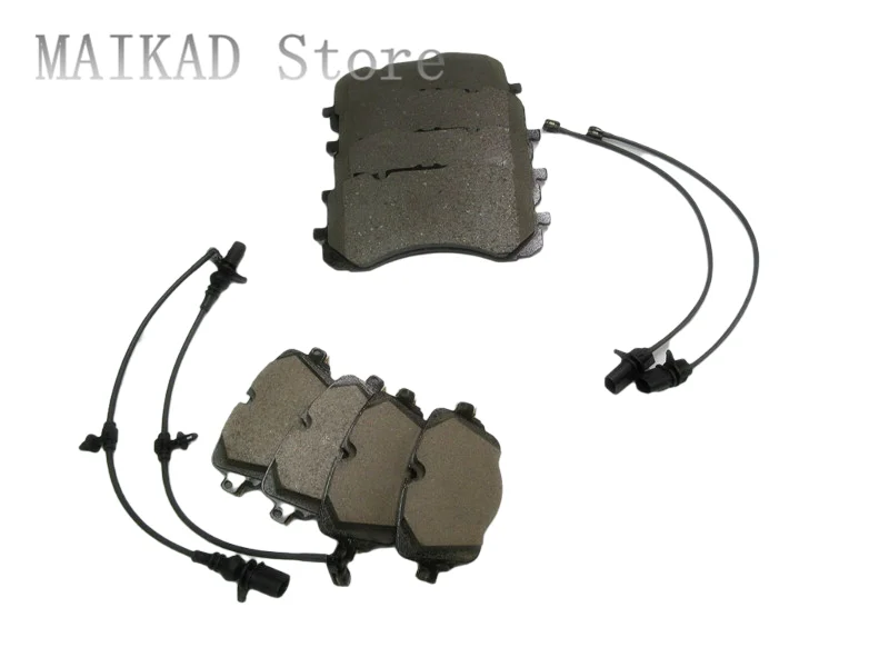 

2/set Front & Rear Brake Pad +4PCS/Brake Pad Wear Sensor for Audi Q7 4M0698151T