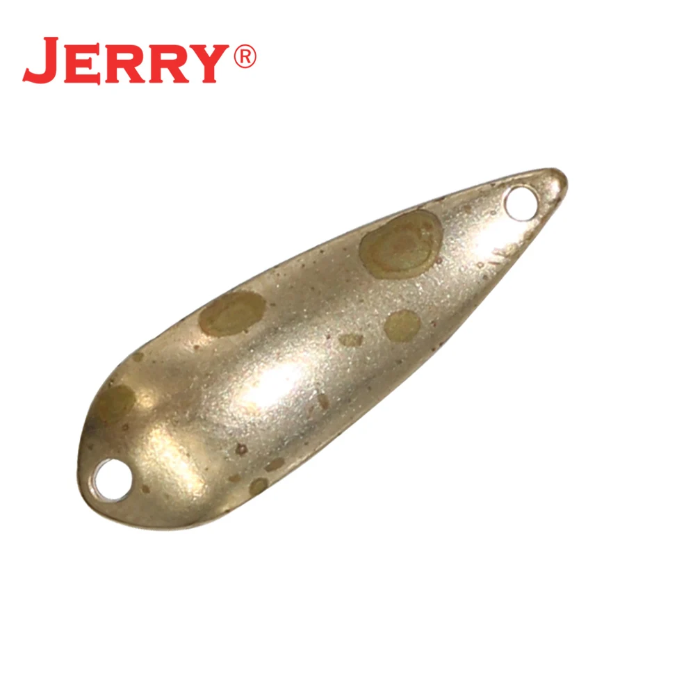 Jerry 1,5 г, 2 г, 2,8 г, 3,4 г, 4,6 г, микро Неокрашенная пустая рыболовная ложка, литая металлическая жесткая приманка, озеро, форель, ложка, приманки