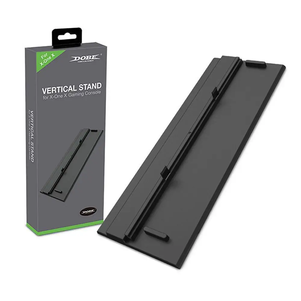 

1PC Vertical Stand For X-One Gaming Console ABS Simple Black Game Console Base 239 x 90 x 21 MM Better Quality