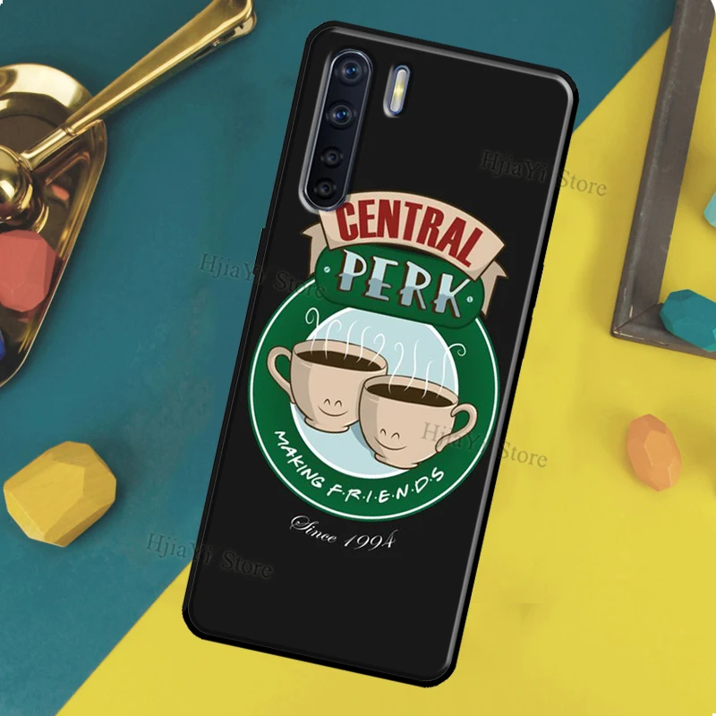 Central Perk Friends For OPPO A54 A74 A94 A53S A53 A5 A9 2020 A1K A15 A3S A5S A91 A52 A72 Reno5 Lite Phone Case oppo mobile cover