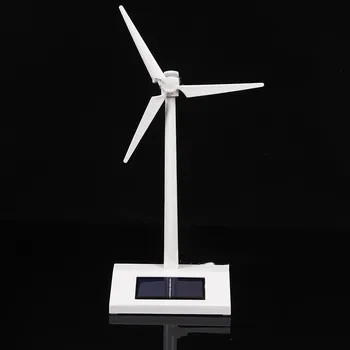 

Solar Wind Generator Model and Exhibition Stand Windmill Educational Assembly Kit Desktop Decoration