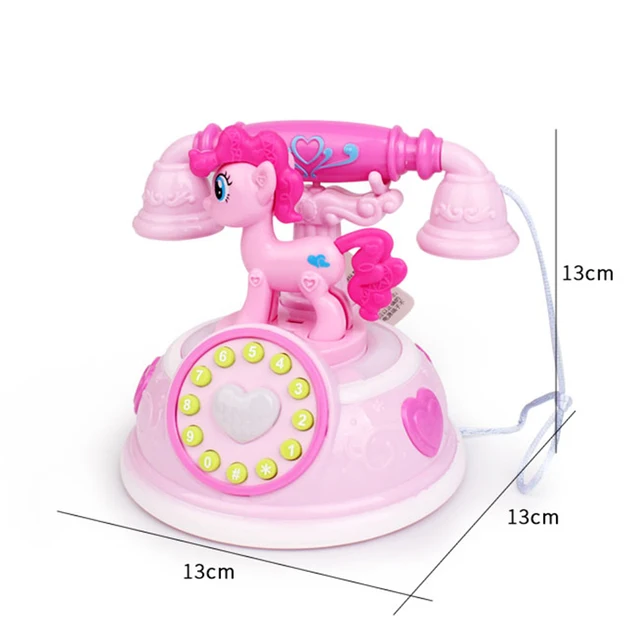 Retro Children's Phone Toy Phone Early Education Story Machine Baby Phone Emulated Telephone Musical Toys For Children Gift 6