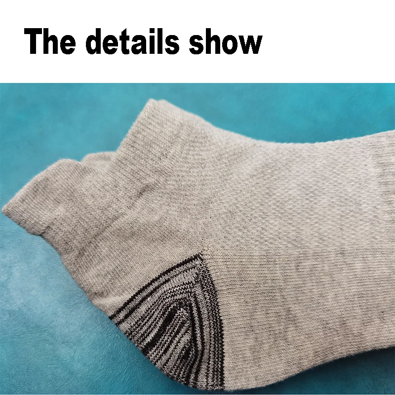 Men Ankle Socks – Breathable Summer Mesh Sports Socks, Plus Size 44-48
