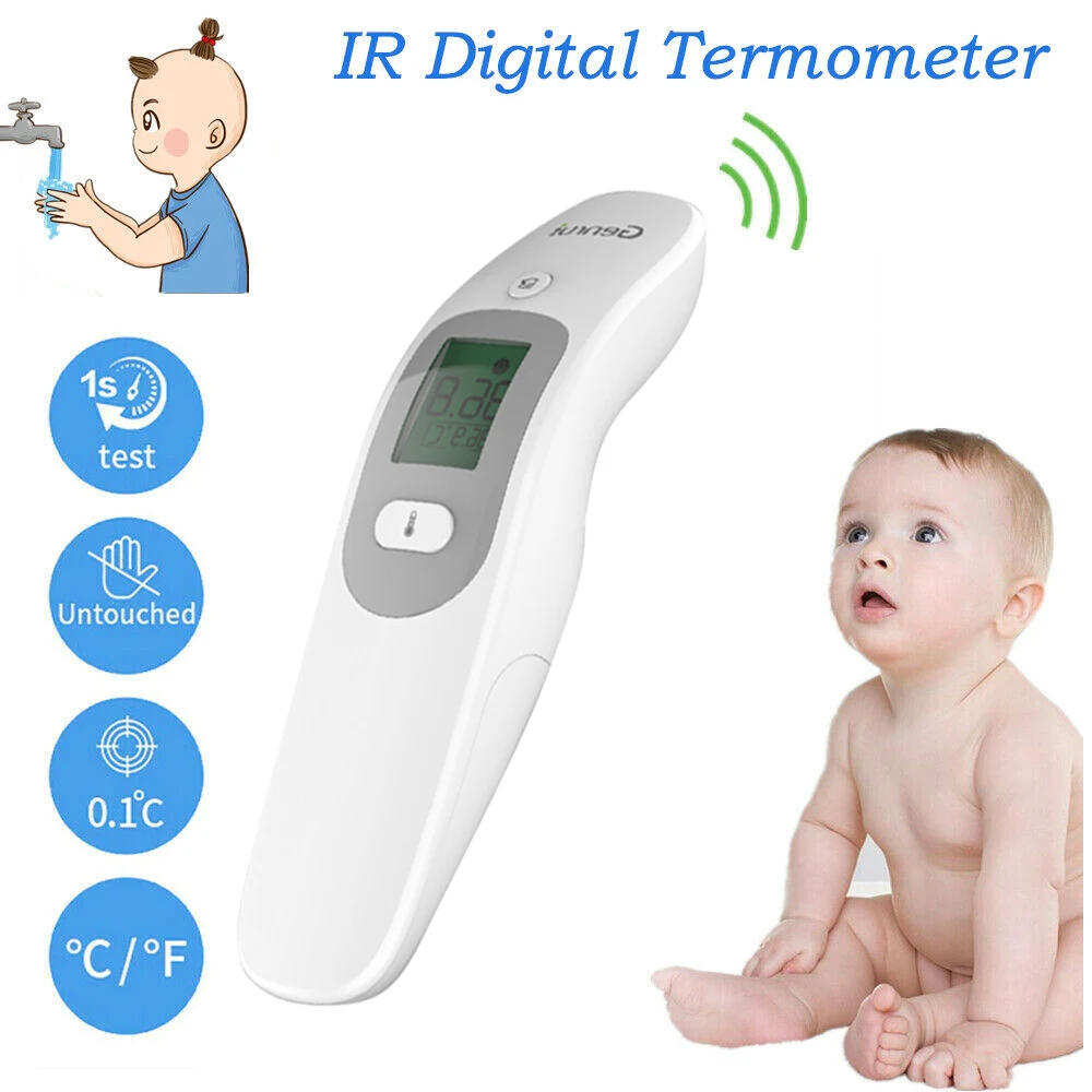 

Penrui JRT300 IR Infrared Digital Termomete Baby Adult Forehead Body Thermometer Non-contact Temperature MeterMeasurement Device