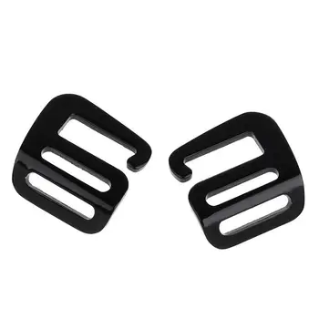 

4pcs 25mm Aluminium Alloy G Hook Webbing Buckle for Backpack Strap Outdoor Survival Multi tool Camping Equipment