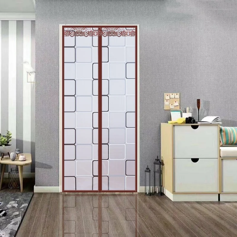 

Magnetic Thermal Insulated Door Curtain For Air Conditioner Room/Kitchen Magnetic Screen Anti-mosquito Door