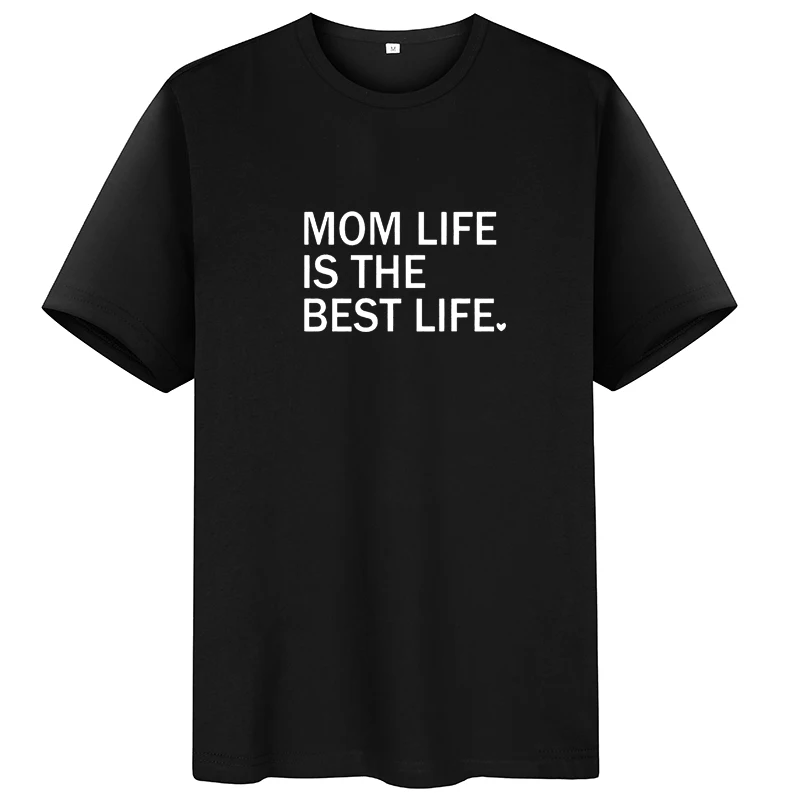 Srivb Mom Life футболка с буквенным принтом женская Tumblr 2019 летняя забавная Хлопковая