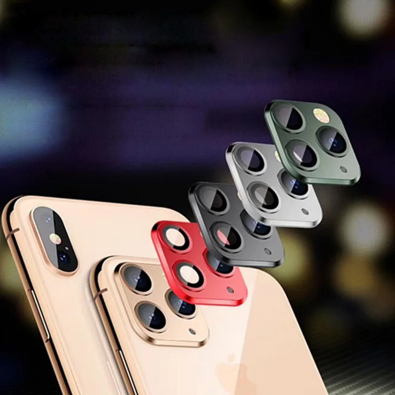 Камера 3D Защитная Наклейка на рассеиватель для IPhone X XS MAX крышка камеры секундная