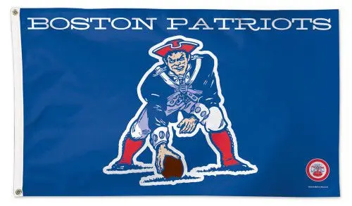 3ft x 5ft 3 x5ft New England Patriots ретро 1960s Бостон стиль баннер, флаг печати баннер, флаг из полиэстера Размеры 150*90 см