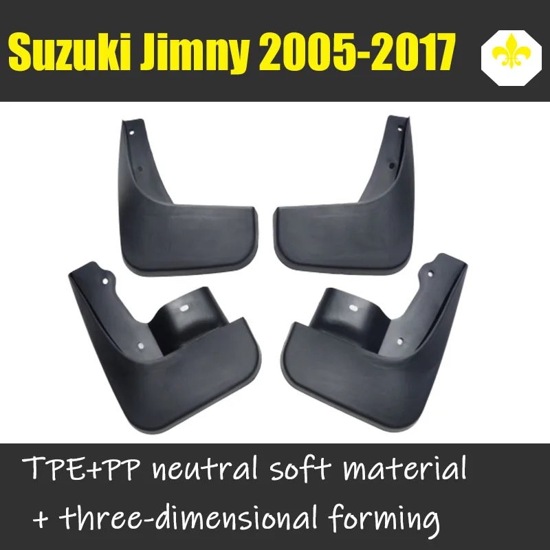 Для Suzuki Jimny Брызговики Vitara Брызговики Suzuki Автомобильная защита от брызг для крыла Брызговики авто аксессуары набор из 4 шт 2005