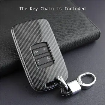 

Car Key Case Fob Bag Holder ABS Hard Shell Cover Parts Fit For Renault Koleos 2017-2019 Kadjar Megane Car Key Accessories
