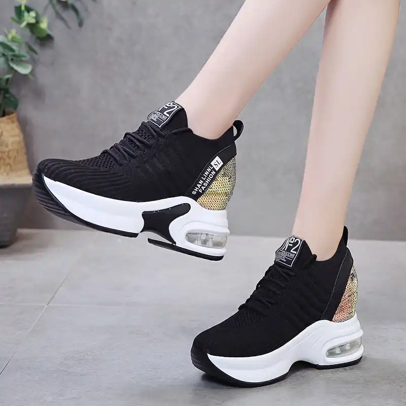 sports shoes with heels for ladies