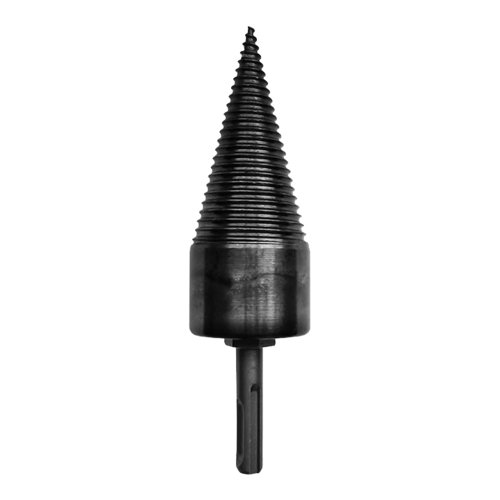 32/38/42/45 мм Дровокол конусное сверло эффективное сверло Безопасный инструмент для дробления древесины для дров машина быстрая дробление древесины GHS99 - Цвет: 32mm round head