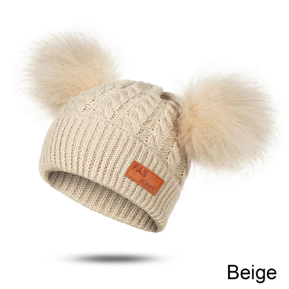 B-beige YEABIU/Новинка; зимняя шапка и шарф; зимняя детская шапка; теплая шапка и снуд для девочек и мальчиков; Детский комплект из шапки и шарфа; аксессуары - Цвет: B-beige