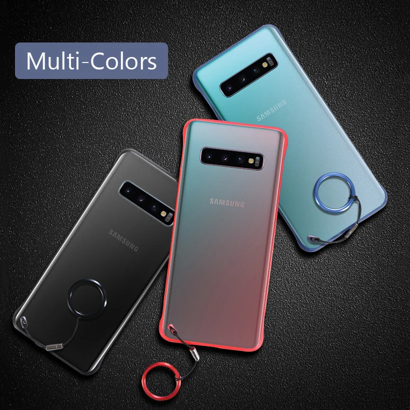 Lainergie чехол для Samsung Galaxy S10 Безрамная матовая жесткая задняя крышка Note 8 9 10 S8 S9 Plus S10E
