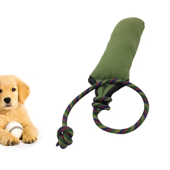 

Pet Training Stick Toys Dog Durable Tracking Bite Toy Oxford Cloth Chew Toy Dog Training Interactive Supplies HFing
