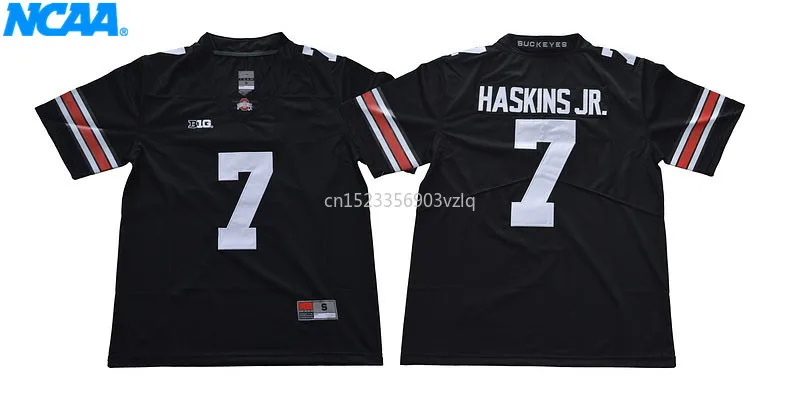 Новое поступление высокое качество штат Огайо Доббинс#2 Haskins JR.#7 Эллиотт#15 футболка колледжа Ограниченная серия трикотажные изделия S-XXXL