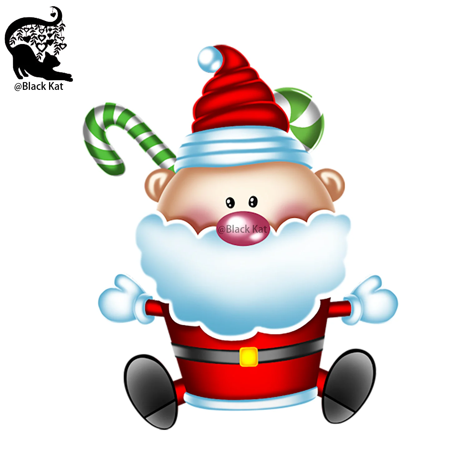 Lovely Noel Candy Canes Santa Cutting Muore Natale Metallo Umano Fai Da Te Scrapbooking Stencil Carta Regalo Craft