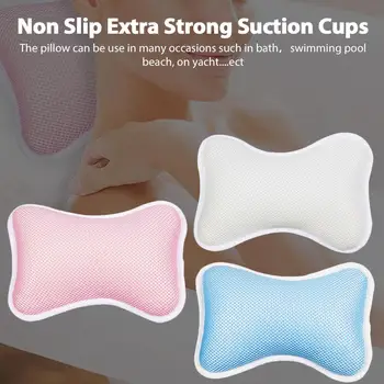 

Pillow Jacuzzi Bath Pillow Non-slip Bathtub Spa Pillow Bath Cushion With Suction Cups Head Support Neck Massage Pillow Cushion