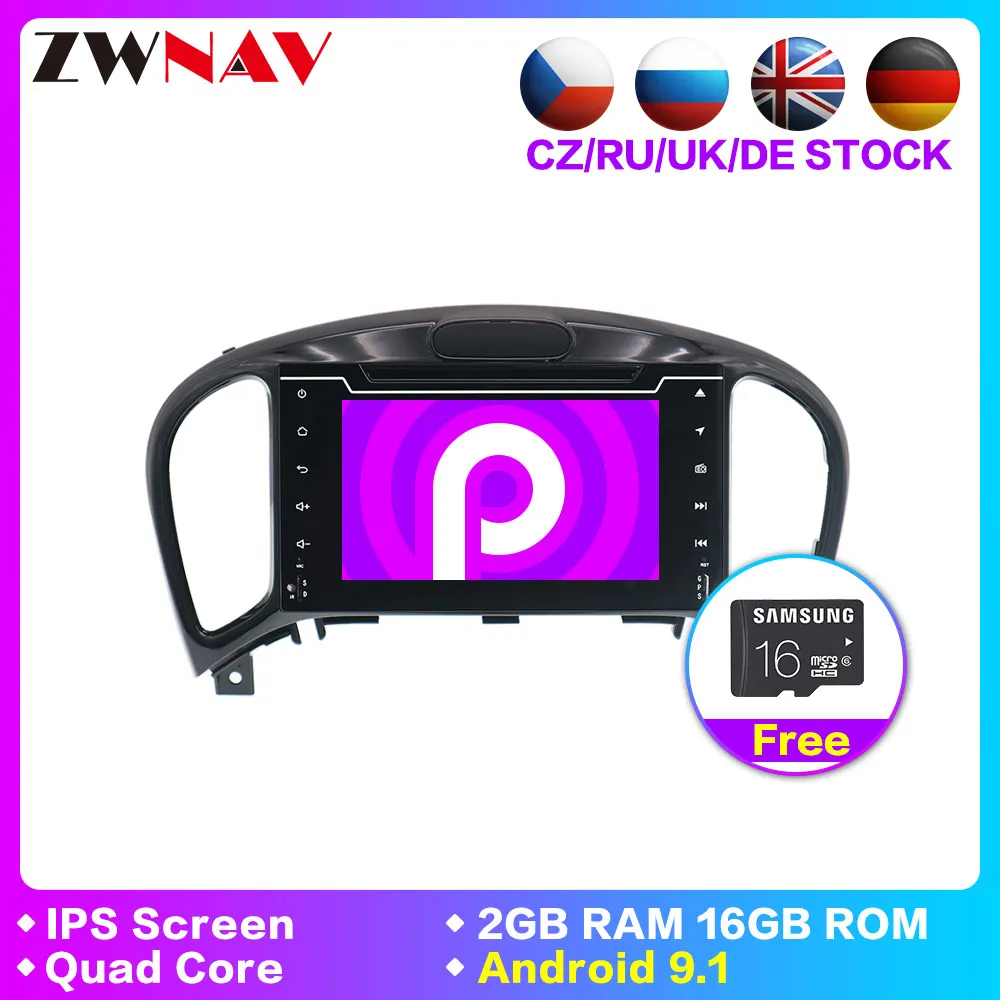 Android 9,1 автомобильный Радио мультимедийный видео плеер для Nissan Juke Infiniti esq 2012- BT GPS Navi 2din 2din Автомагнитола
