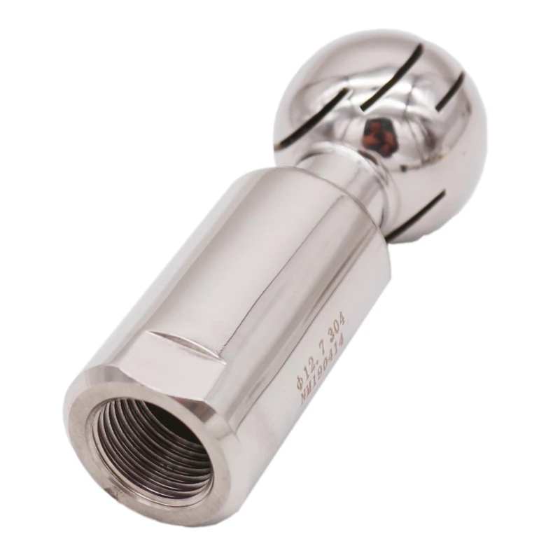 Fermenter spray ball Rotating CIP Spray Ball 1/2" Female NPT Connection 304 Stainless Steel Beer Conical Fermenter Parts